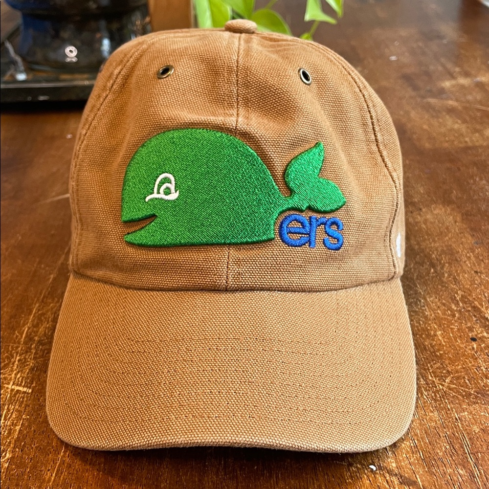Hartford Whalers ‘47 Brand Carhartt Brown Whale Embroidered Cap